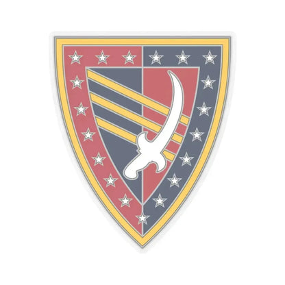 38 Sustainment Brigade (U.S. Army) STICKER Vinyl Kiss-Cut Decal 3 Inch Transparent - The Sticker Space