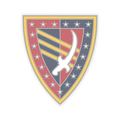 38 Sustainment Brigade (U.S. Army) STICKER Vinyl Kiss-Cut Decal 4 Inch Transparent - The Sticker Space