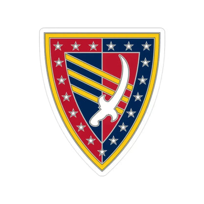 38 Sustainment Brigade (U.S. Army) Transparent STICKER Die-Cut Vinyl Decal 2 Inch - The Sticker Space