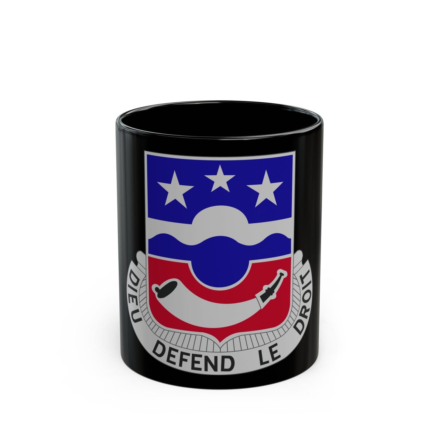 380 Infantry Regiment (U.S. Army) Black Coffee Mug-11oz-The Sticker Space