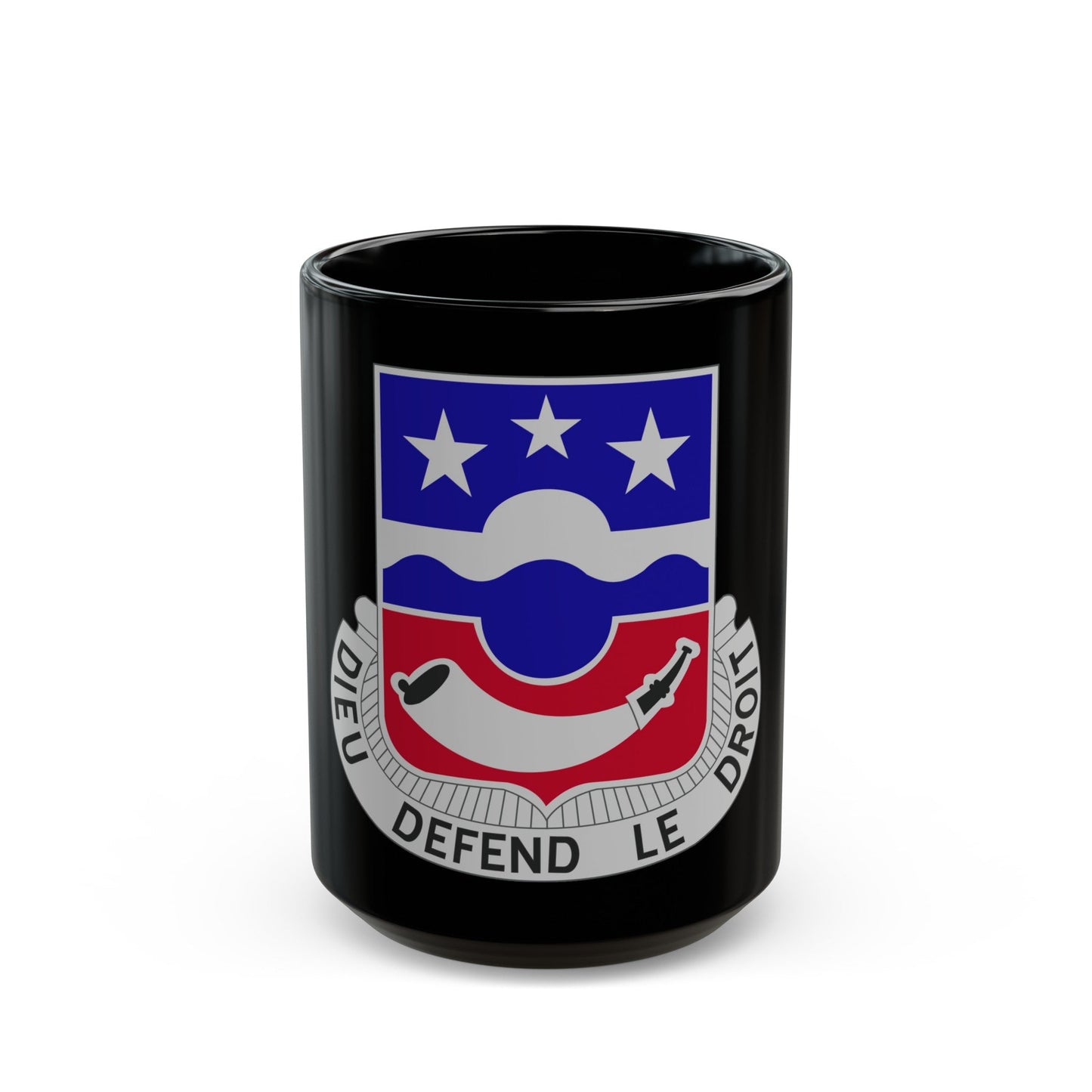 380 Infantry Regiment (U.S. Army) Black Coffee Mug-15oz-The Sticker Space