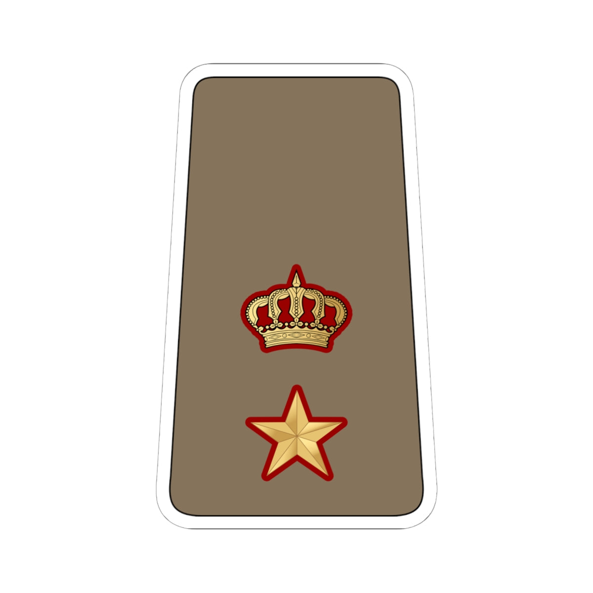 11. KLF LTC (Kuwait) (Military Rank) STICKER Vinyl Kiss-Cut Decal