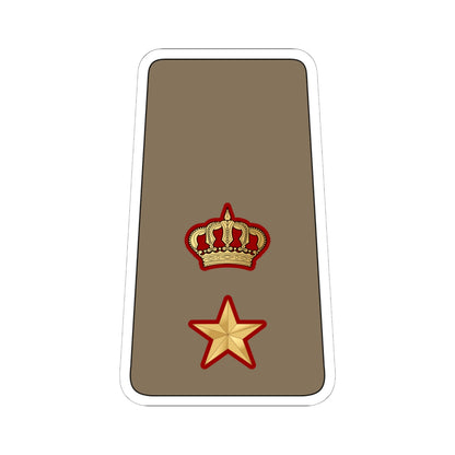 11. KLF LTC (Kuwait) (Military Rank) STICKER Vinyl Kiss-Cut Decal