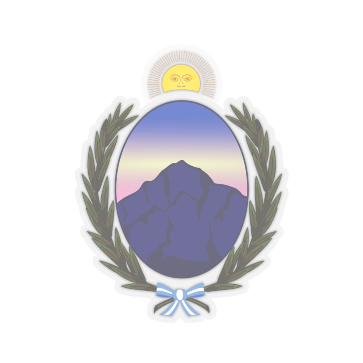 Coat of Arms La Rioja Argentina - STICKER Vinyl Kiss-Cut Decal