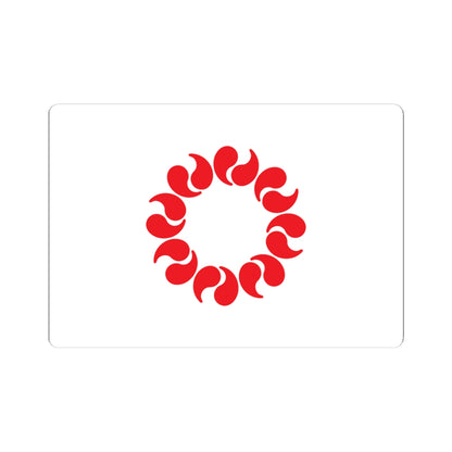 Flag of Saitama Prefecture (Japan) STICKER Vinyl Kiss-Cut Decal