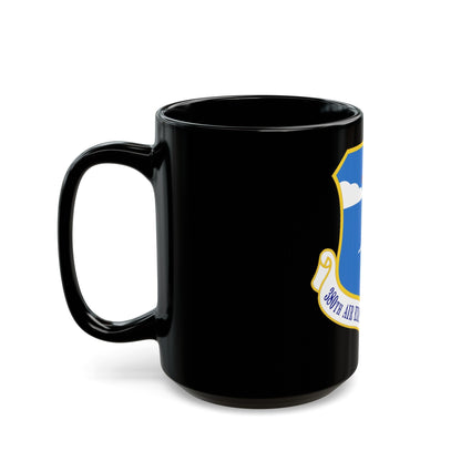 380th Air Expeditionary Wing (U.S. Air Force) Black Coffee Mug-The Sticker Space