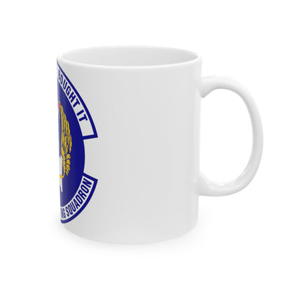 380th Expeditionary Contracting Squadron (U.S. Air Force) White Coffee Mug-The Sticker Space