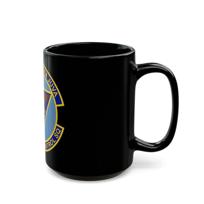 380th Space Control Squadron (U.S. Air Force) Black Coffee Mug-The Sticker Space