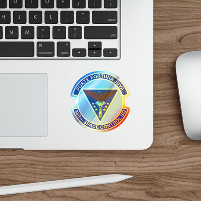 380th Space Control Squadron (U.S. Air Force) Holographic STICKER Die-Cut Vinyl Decal-The Sticker Space