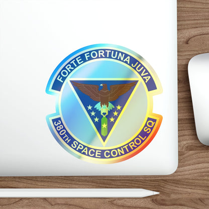 380th Space Control Squadron (U.S. Air Force) Holographic STICKER Die-Cut Vinyl Decal-The Sticker Space