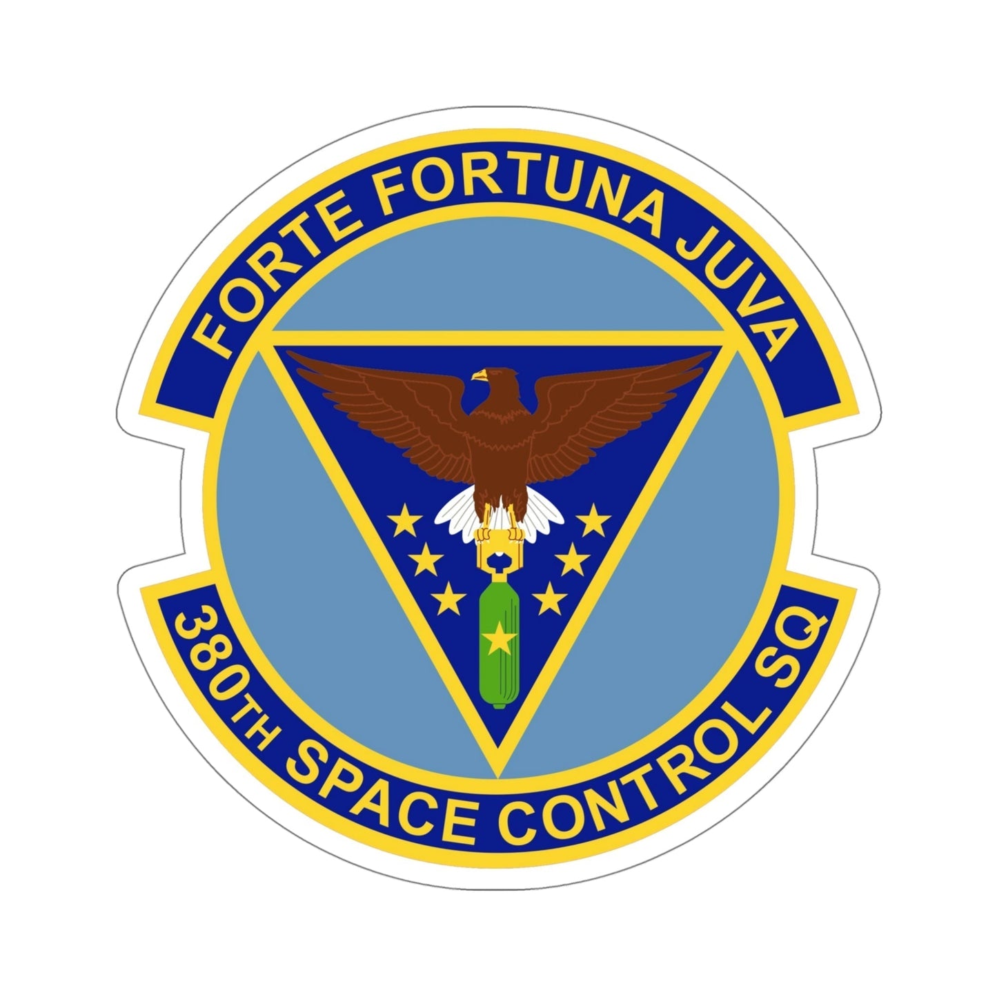 380th Space Control Squadron (U.S. Air Force) STICKER Vinyl Die-Cut Decal-5 Inch-The Sticker Space