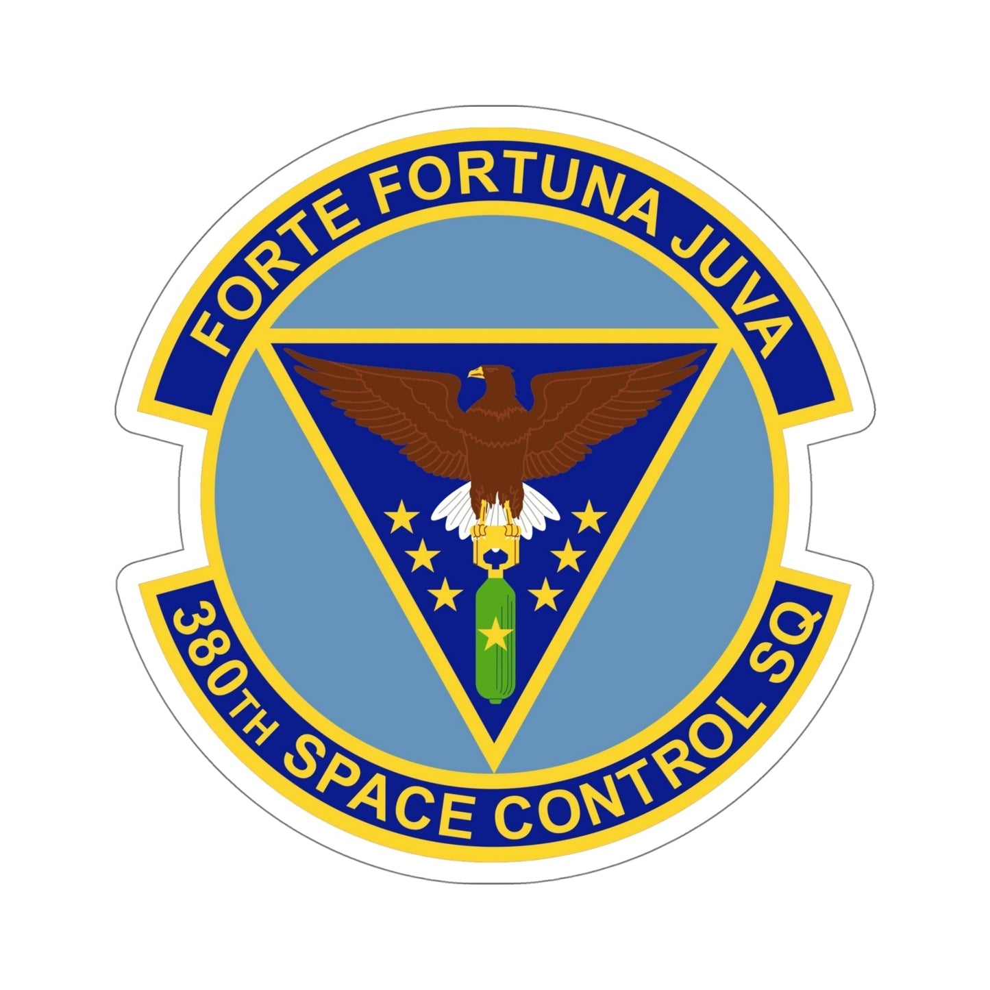 380th Space Control Squadron (U.S. Air Force) STICKER Vinyl Die-Cut Decal-6 Inch-The Sticker Space