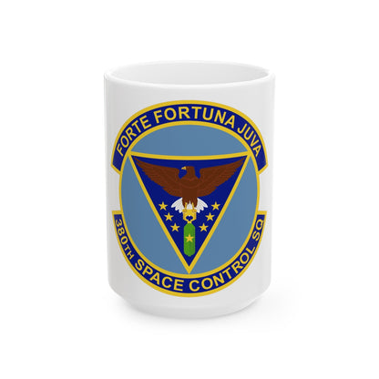 380th Space Control Squadron (U.S. Air Force) White Coffee Mug-15oz-The Sticker Space