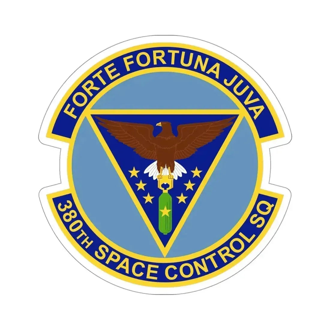 380th Space Control Squadron (U.S. Air Force) STICKER Vinyl Die-Cut Decal 4 Inch - The Sticker Space