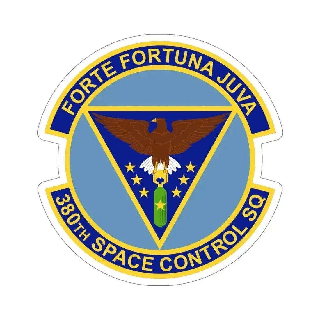 380th Space Control Squadron (U.S. Air Force) STICKER Vinyl Die-Cut Decal 5 Inch - The Sticker Space