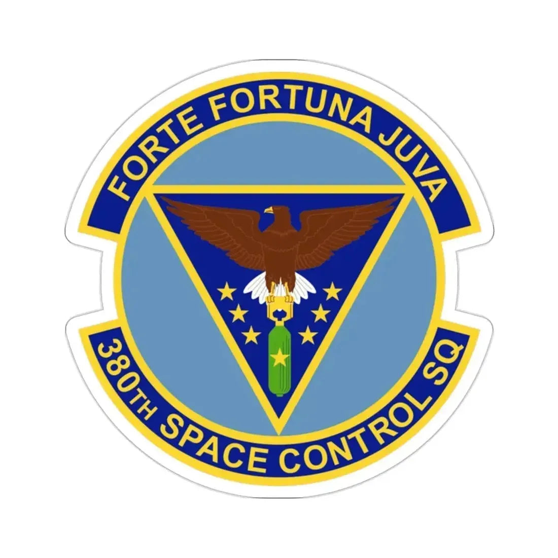 380th Space Control Squadron (U.S. Air Force) STICKER Vinyl Die-Cut Decal - The Sticker Space