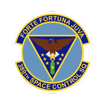 380th Space Control Squadron (U.S. Air Force) STICKER Vinyl Kiss-Cut Decal 2 Inch White - The Sticker Space