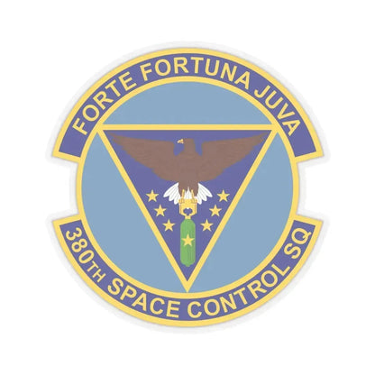 380th Space Control Squadron (U.S. Air Force) STICKER Vinyl Kiss-Cut Decal 6 Inch Transparent - The Sticker Space