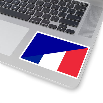 France flags fusion (France) STICKER Vinyl Kiss-Cut Decal