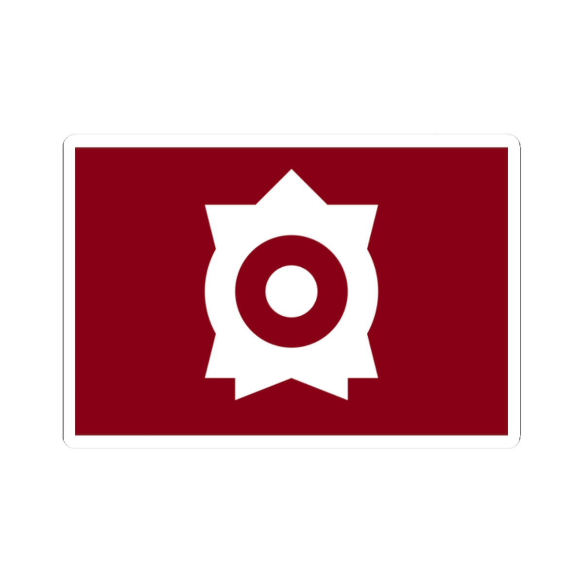 Flag of Moka Tochigi (Japan) STICKER Vinyl Kiss-Cut Decal