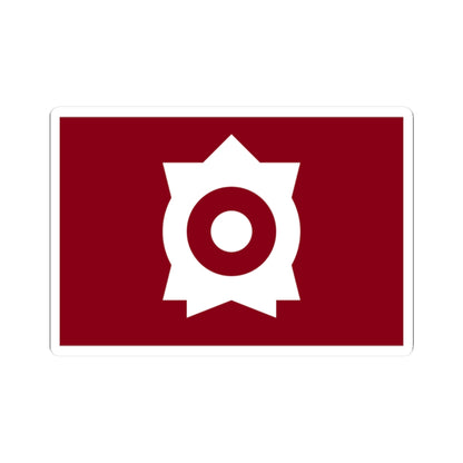 Flag of Moka Tochigi (Japan) STICKER Vinyl Kiss-Cut Decal