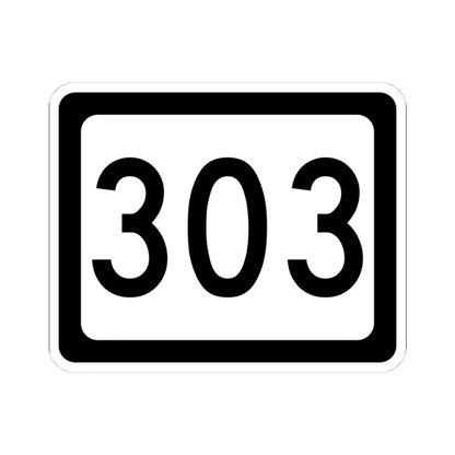 WV-303 (Virginia) (Road Sign) STICKER Vinyl Kiss-Cut Decal