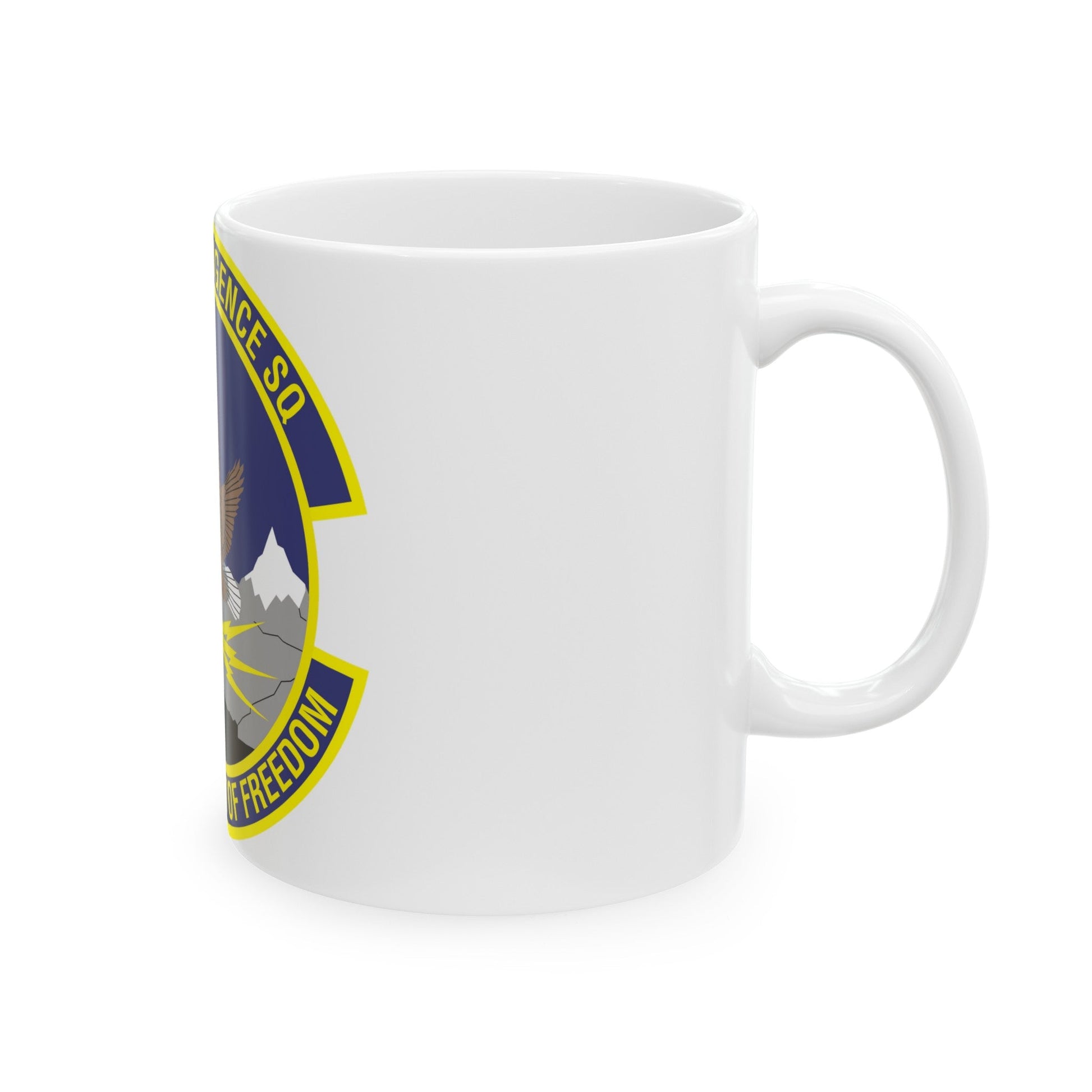 381st Intelligence Squadron (U.S. Air Force) White Coffee Mug-The Sticker Space