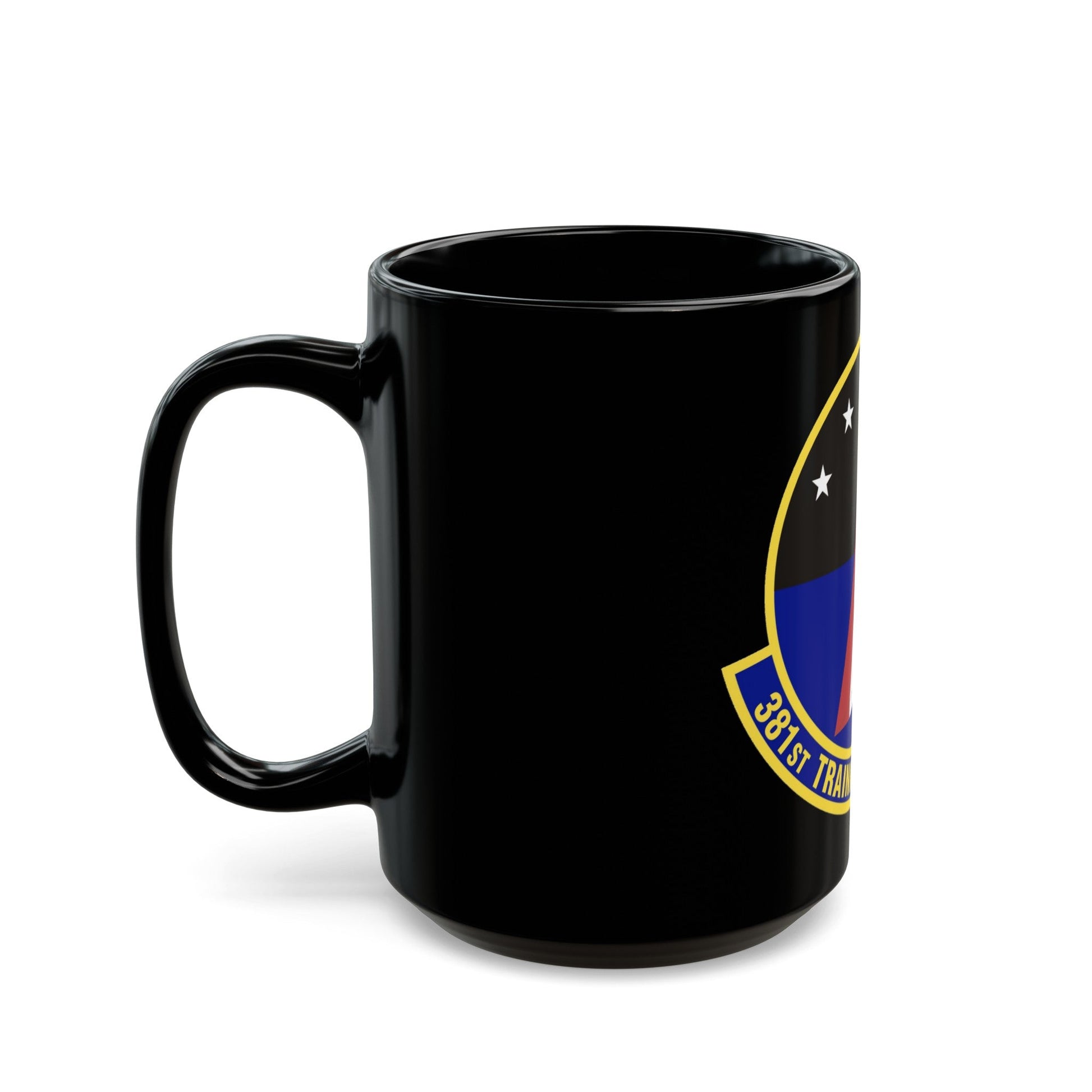 381st Training Support Squadron (U.S. Air Force) Black Coffee Mug-The Sticker Space