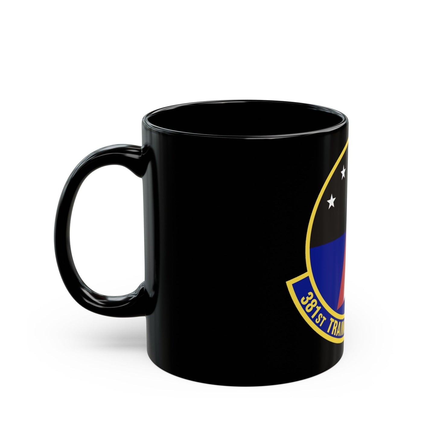 381st Training Support Squadron (U.S. Air Force) Black Coffee Mug-The Sticker Space