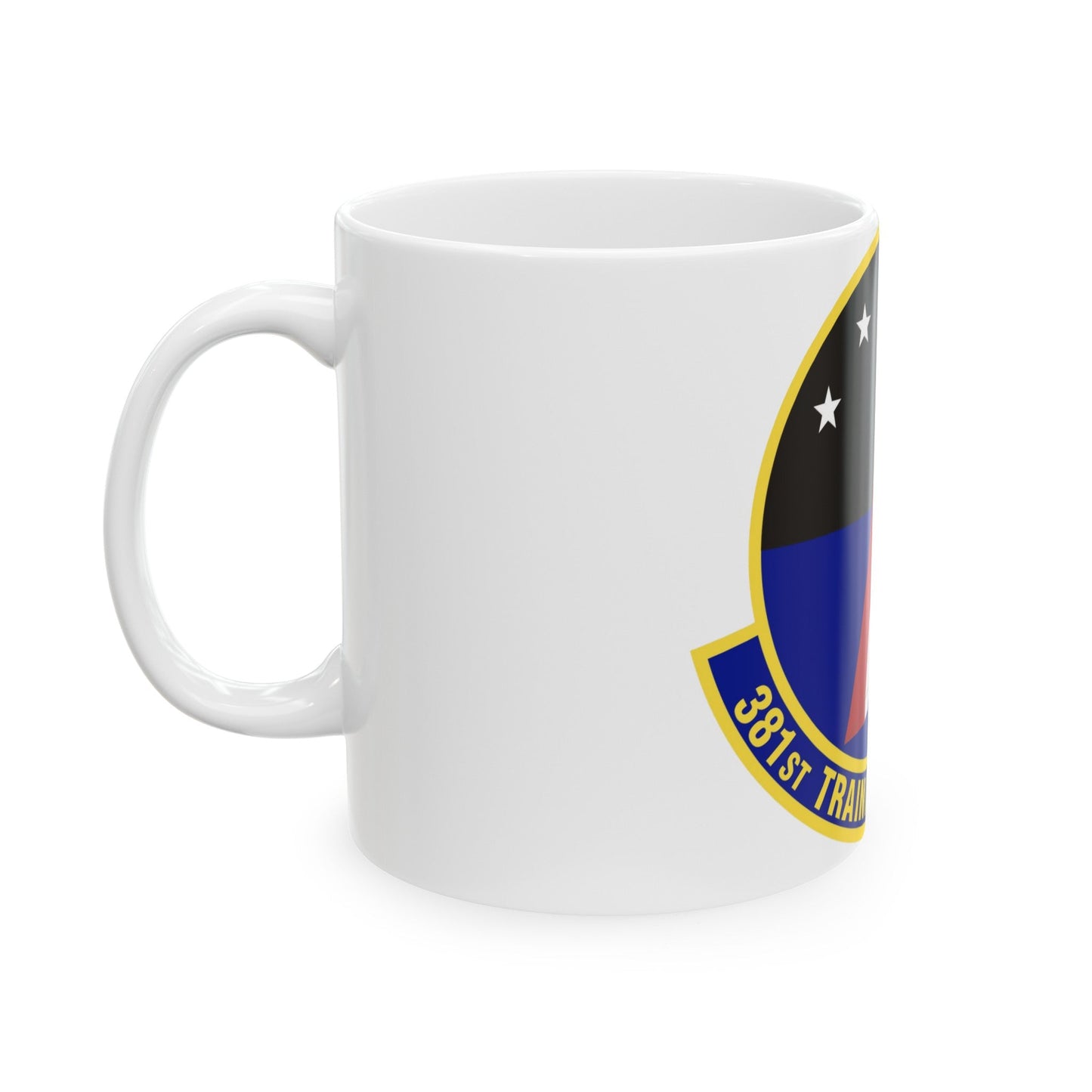 381st Training Support Squadron (U.S. Air Force) White Coffee Mug-The Sticker Space