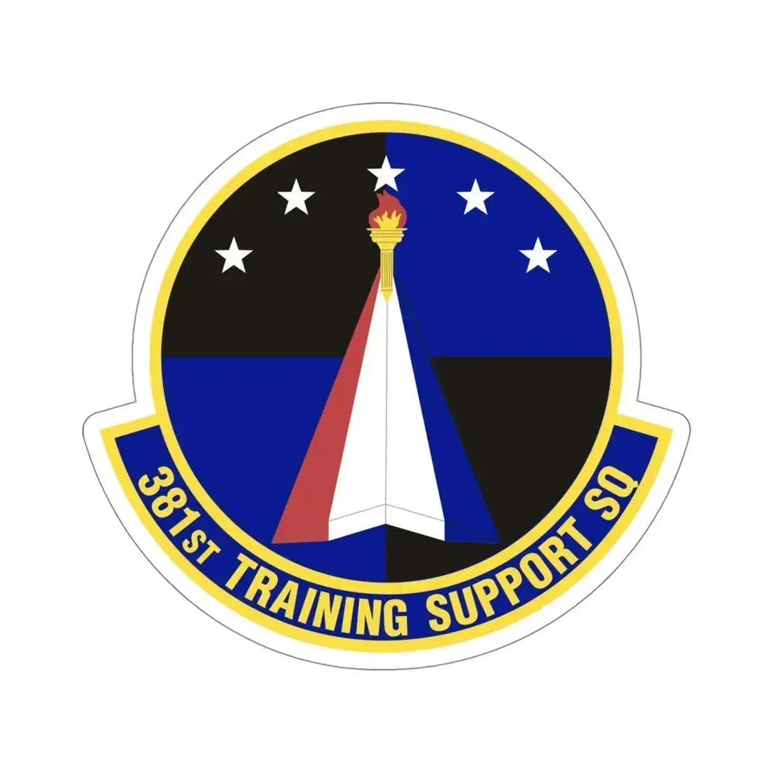 381st Training Support Squadron (U.S. Air Force) STICKER Vinyl Die-Cut Decal 5 Inch - The Sticker Space