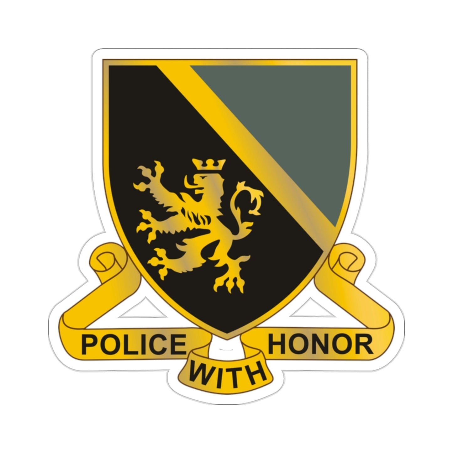 382 Military Police Battalion (U.S. Army) STICKER Vinyl Die-Cut Decal-2 Inch-The Sticker Space