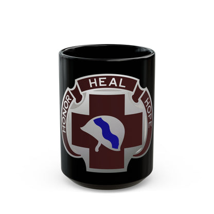 382 Surgical Hospital (U.S. Army) Black Coffee Mug-15oz-The Sticker Space