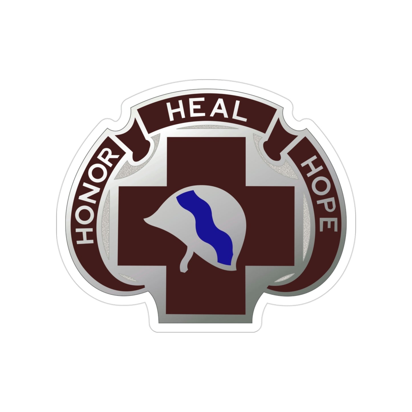 382 Surgical Hospital (U.S. Army) Transparent STICKER Die-Cut Vinyl Decal-3 Inch-The Sticker Space