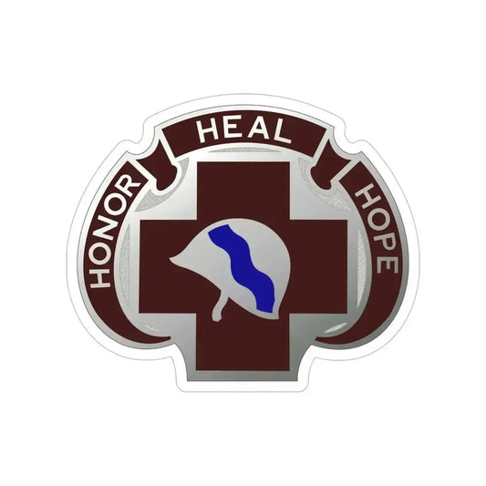 382 Surgical Hospital (U.S. Army) Transparent STICKER Die-Cut Vinyl Decal 6 Inch - The Sticker Space