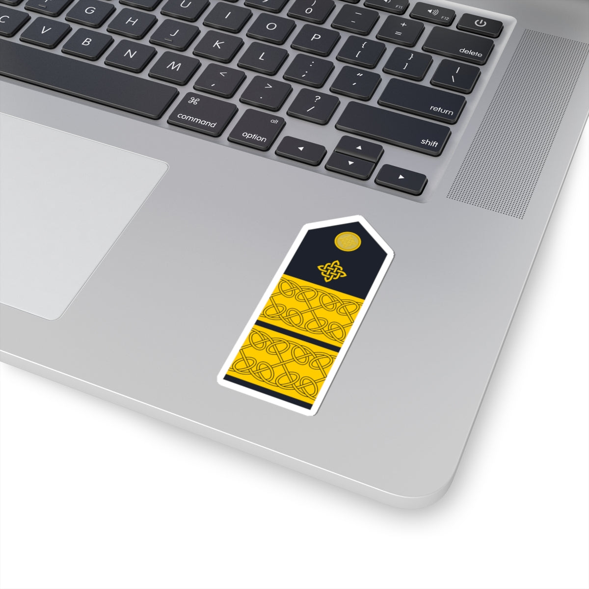 Naramenica ljetne odore admirala flote HRM (Croatia) (Military Rank) STICKER Vinyl Kiss-Cut Decal