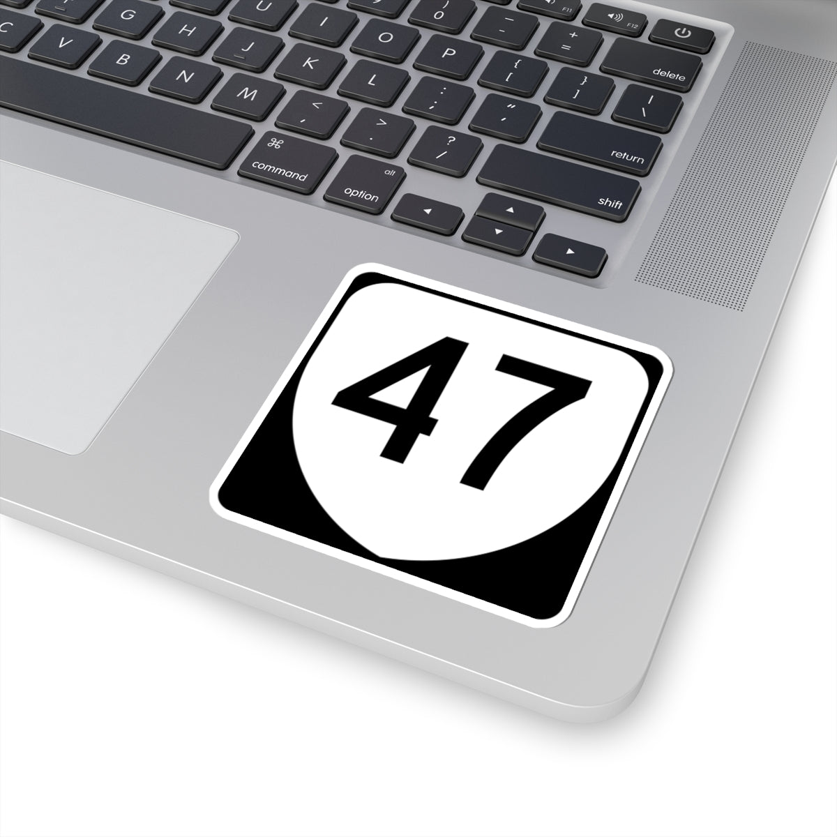 Virginia 47 (Virginia) (Road Sign) STICKER Vinyl Kiss-Cut Decal