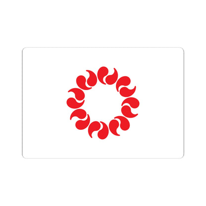 Flag of Saitama Prefecture (Japan) STICKER Vinyl Kiss-Cut Decal