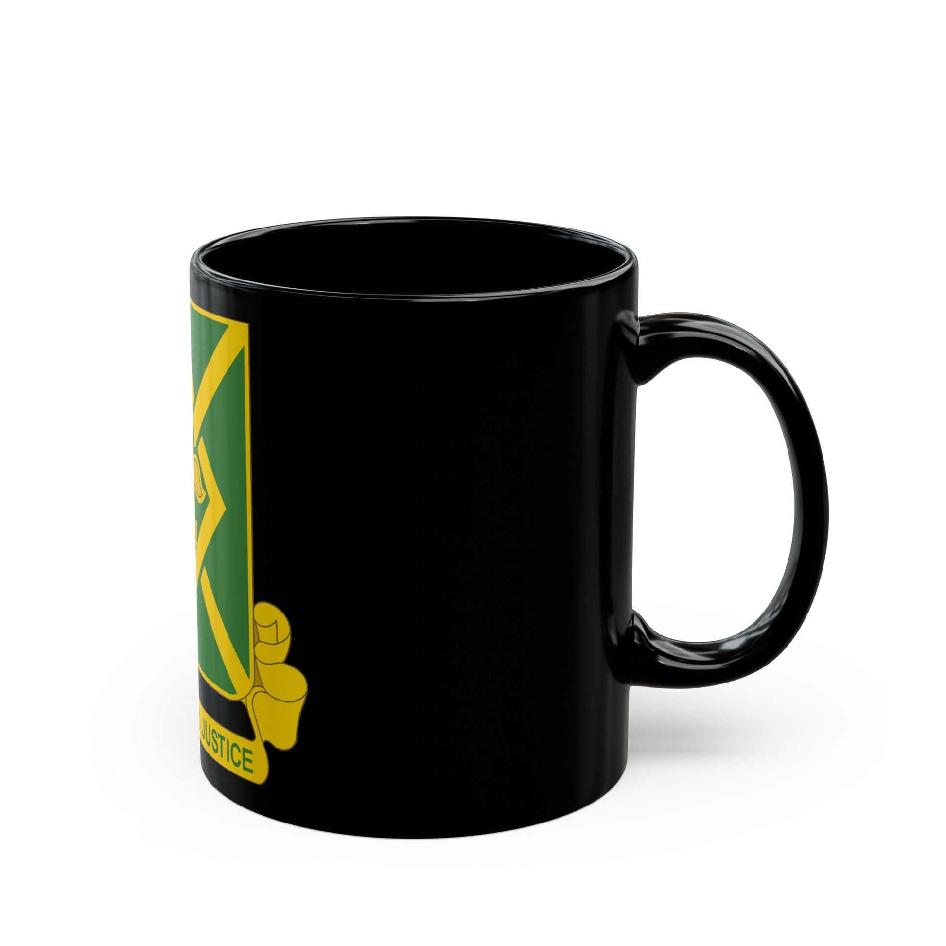 384 Military Police Battalion (U.S. Army) Black Coffee Mug-The Sticker Space