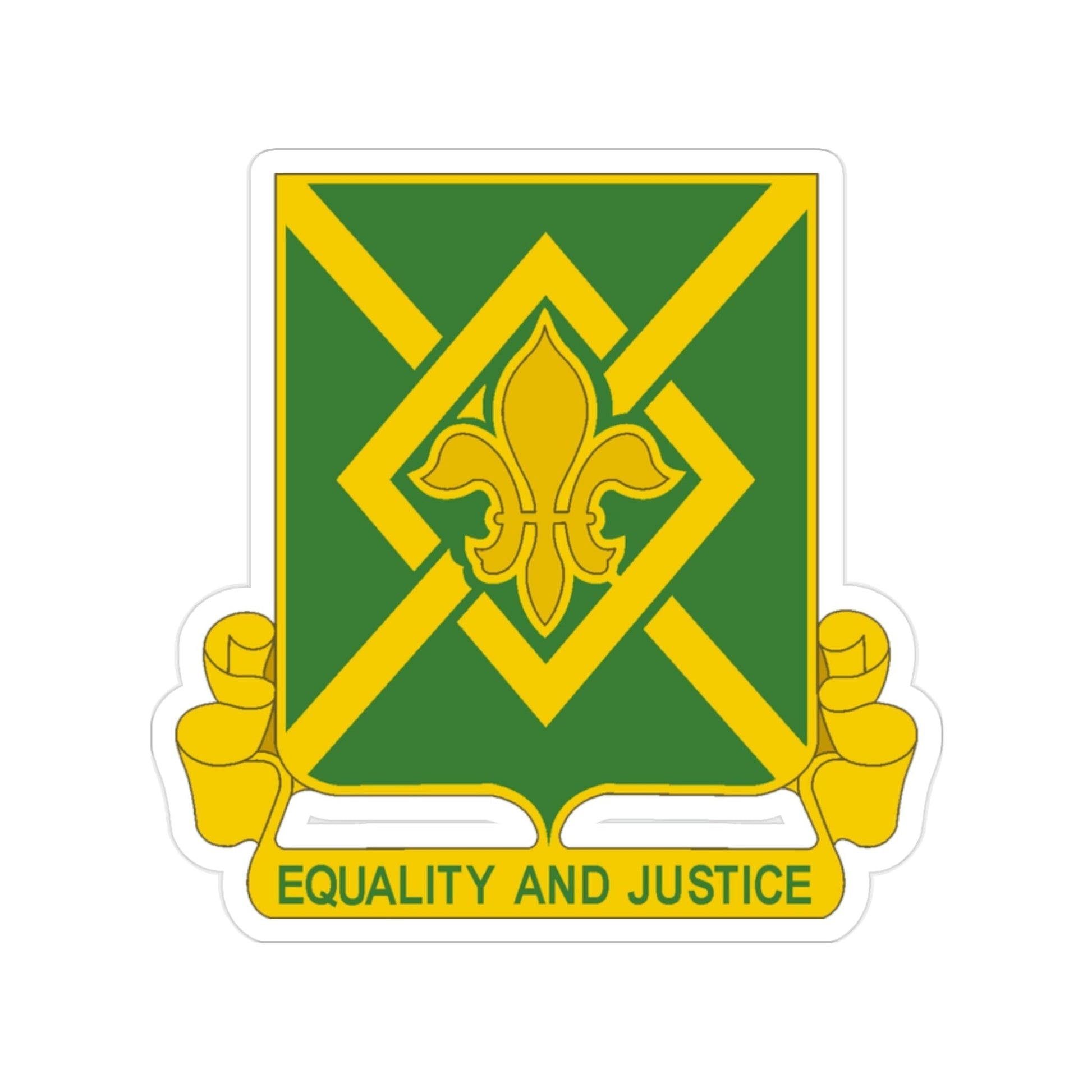 384 Military Police Battalion (U.S. Army) Transparent STICKER Die-Cut Vinyl Decal-2 Inch-The Sticker Space