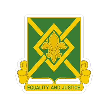 384 Military Police Battalion (U.S. Army) Transparent STICKER Die-Cut Vinyl Decal-4 Inch-The Sticker Space