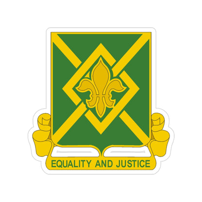 384 Military Police Battalion (U.S. Army) Transparent STICKER Die-Cut Vinyl Decal-5 Inch-The Sticker Space