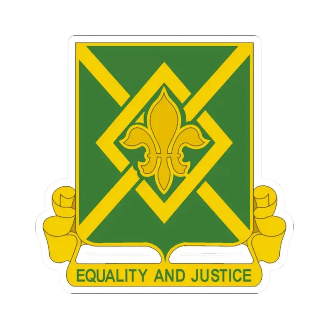 384 Military Police Battalion (U.S. Army) STICKER Vinyl Kiss-Cut Decal 2 Inch White - The Sticker Space