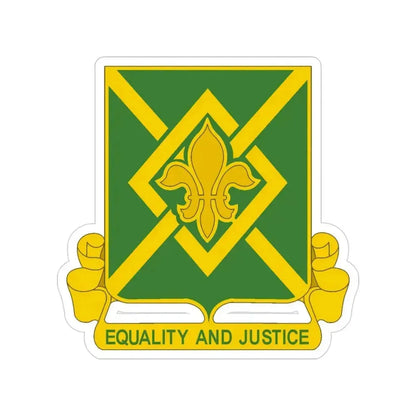 384 Military Police Battalion (U.S. Army) Transparent STICKER Die-Cut Vinyl Decal 3 Inch - The Sticker Space