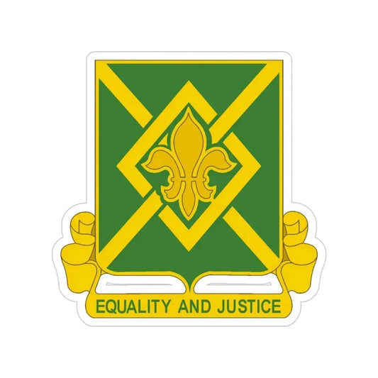 384 Military Police Battalion (U.S. Army) Transparent STICKER Die-Cut Vinyl Decal 6 Inch - The Sticker Space