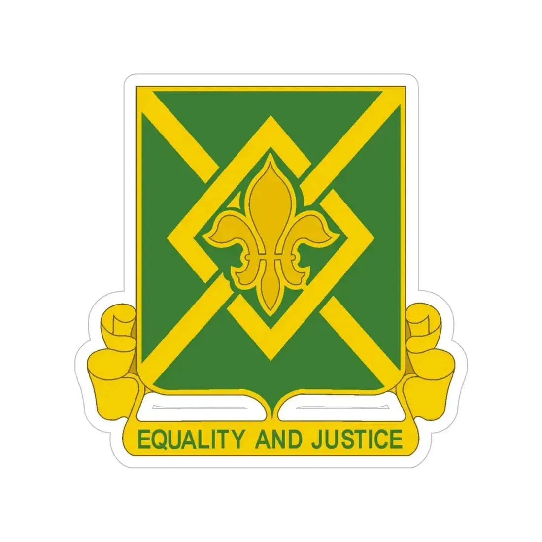 384 Military Police Battalion (U.S. Army) Transparent STICKER Die-Cut Vinyl Decal - The Sticker Space