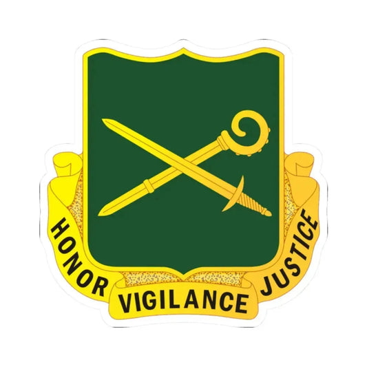 385 Military Police Battalion (U.S. Army) STICKER Vinyl Kiss-Cut Decal 2 Inch White - The Sticker Space