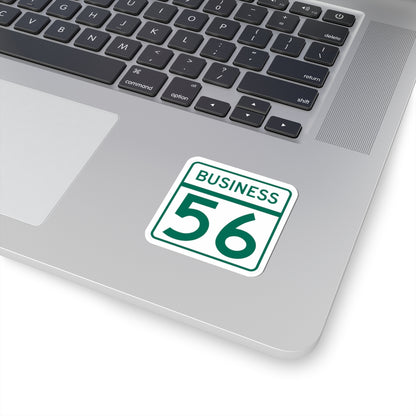 MD Route 56 Business (Maryland) (Road Sign) STICKER Vinyl Kiss-Cut Decal