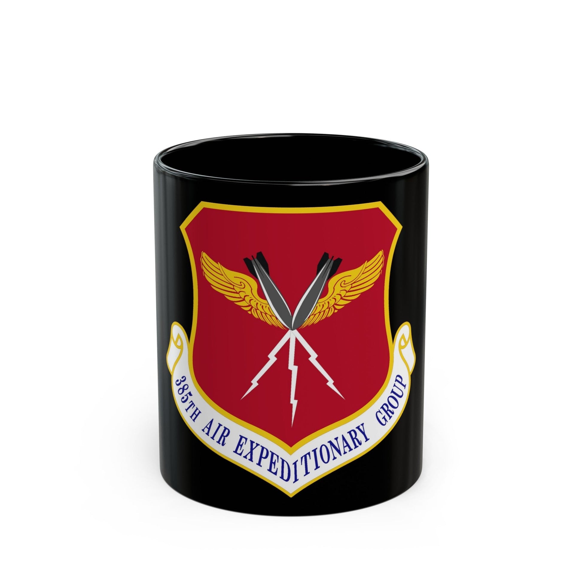 385th Air Expeditionary Group (U.S. Air Force) Black Coffee Mug-11oz-The Sticker Space