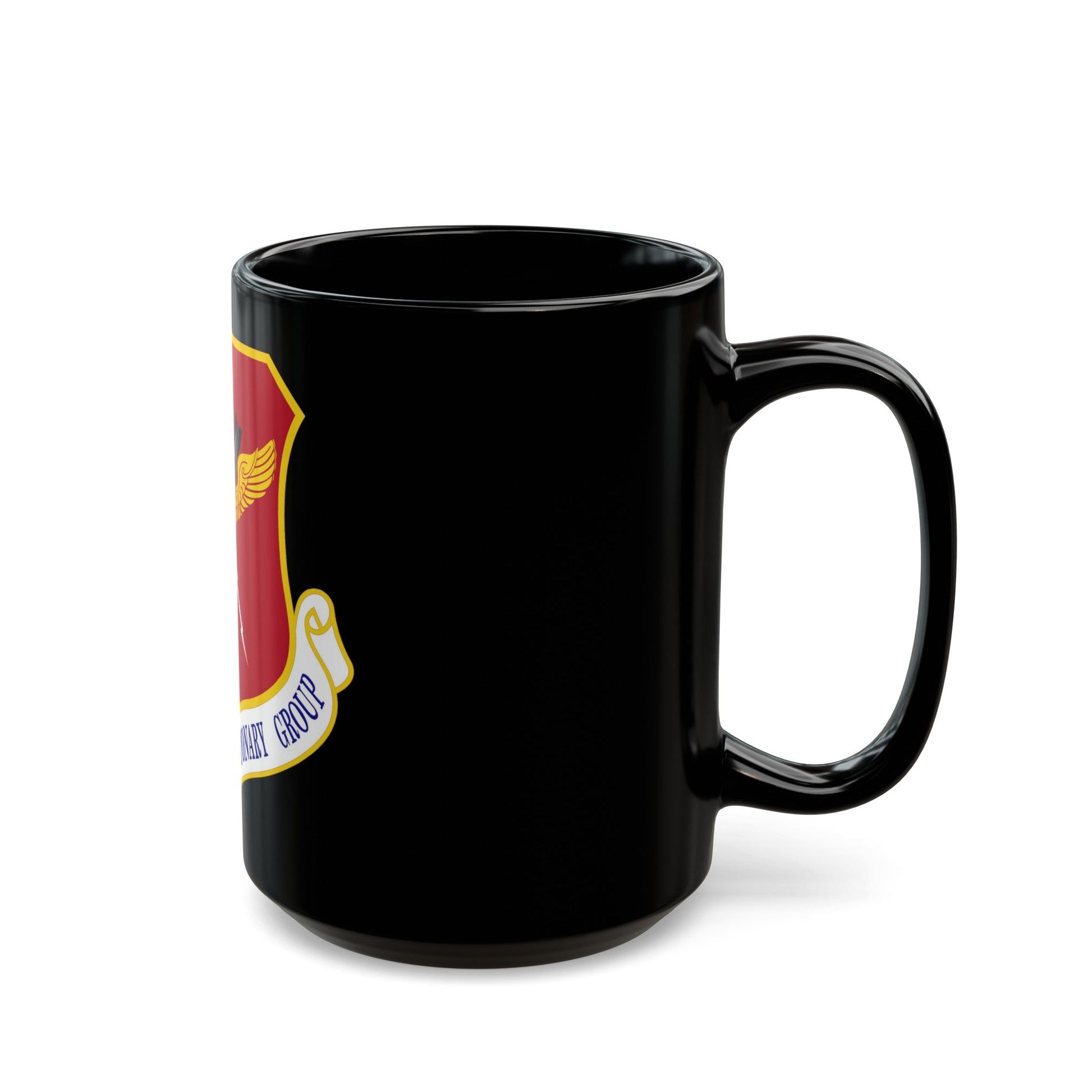 385th Air Expeditionary Group (U.S. Air Force) Black Coffee Mug-The Sticker Space